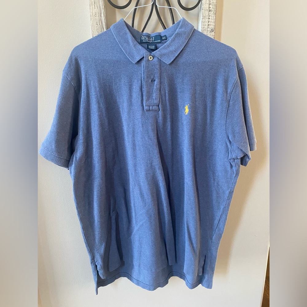 Ralph Lauren Classic Blue Polo Shirt